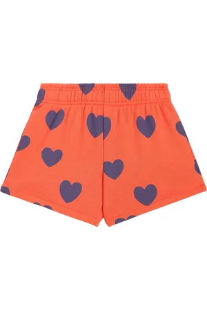 Mini Rodini Shorts Hearts de jersey de algodón