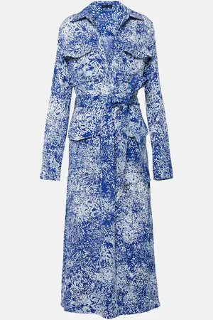 Proenza Schouler Vestido camisero Vanessa estampado