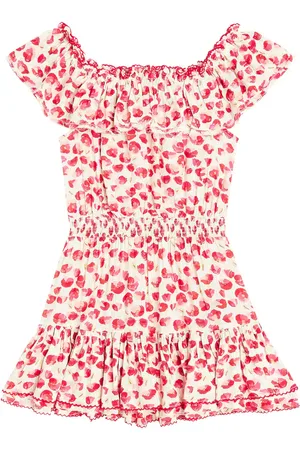 POUPETTE ST BARTH Vestido Bella estampado con volantes