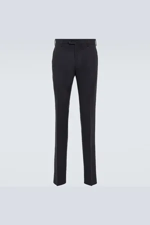 Loro Piana Pantalones slim Pantaflat de lino