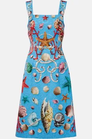 Dolce & Gabbana Vestido corto Capri estampado