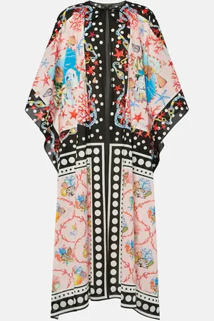 Dolce & Gabbana Caftán Capri de algodón estampado