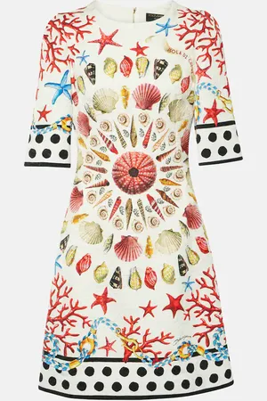 Dolce & Gabbana Vestido corto Capri estampado