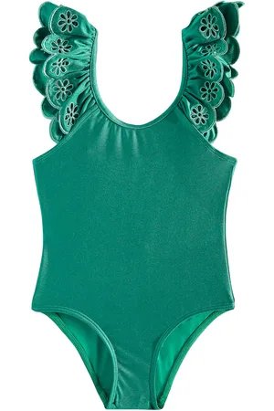 ZIMMERMANN Bañador Ottie con bordado inglés