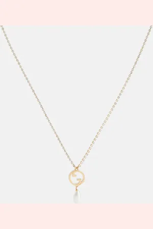 Gucci Collar Blondie con perlas sintéticas