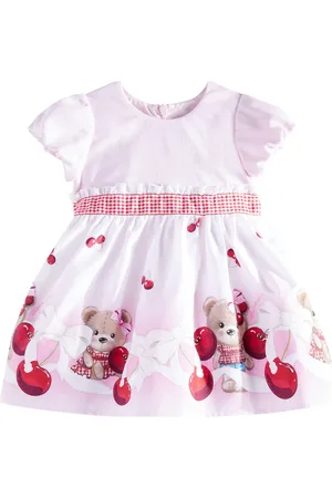 MONNALISA Bebé - vestido de algodón estampado