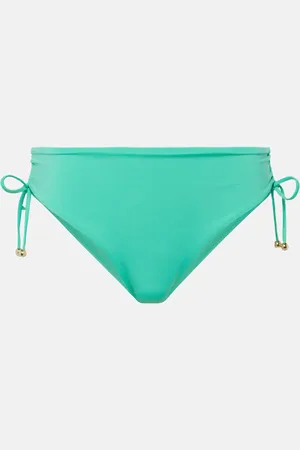 Max Mara Braga de bikini de tiro alto fruncida