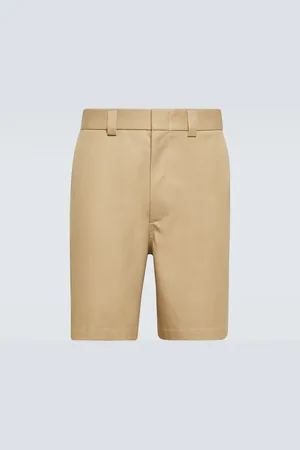 Gucci Shorts de sarga de algodón