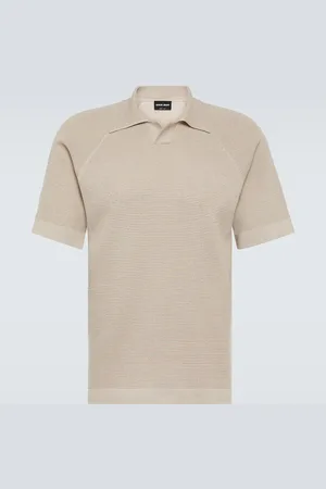 Giorgio Armani Polo de cachemir y algodón