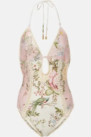 ZIMMERMANN Bañador Waverly de croché floral
