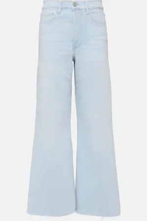 Frame Jeans anchos Le Palazzo cropped
