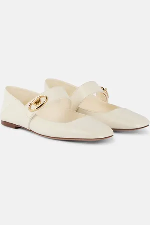 VALENTINO GARAVANI Bailarinas Mary Jane VLogo Locker de piel