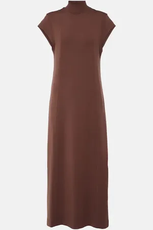 Varley Vestido midi Taunton de jersey