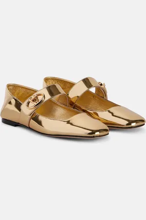 VALENTINO GARAVANI Bailarinas Mary Jane VLogo Locker de piel