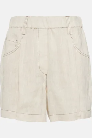 Brunello Cucinelli Shorts de lino