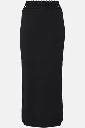 Alaïa Alaïa Falda midi Vienne de jersey