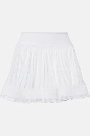 Alaïa Alaïa Shorts Crinoline plisados