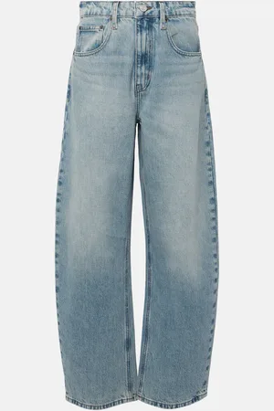 Frame Jeans barrel de tiro alto
