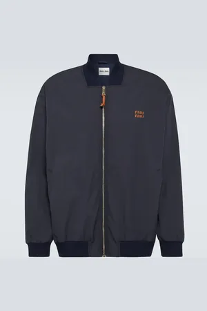 Miu Miu Chaqueta bomber de mezcla de algodón