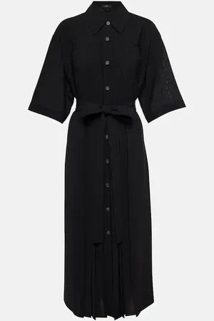 Joseph Vestido midi Arcade plisado