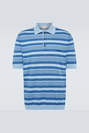 Marni Polo de algodón a rayas