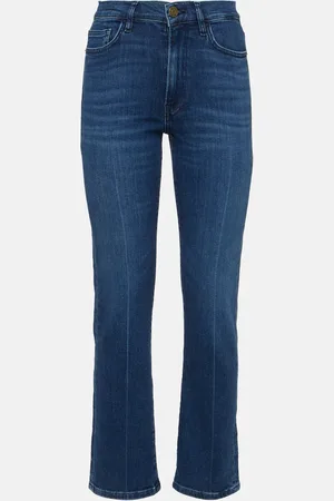 Frame Jeans Le High Straight de tiro medio