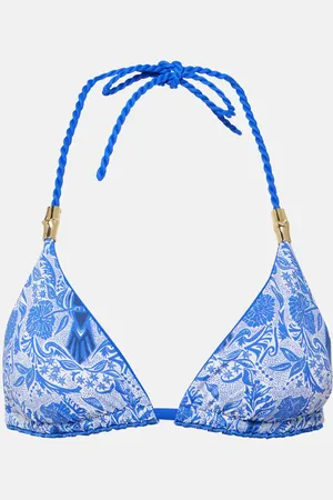 Heidi Klein Top de bikini Lake Como estampado