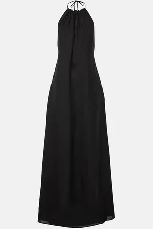 NILI LOTAN Vestido largo Lelia de lino