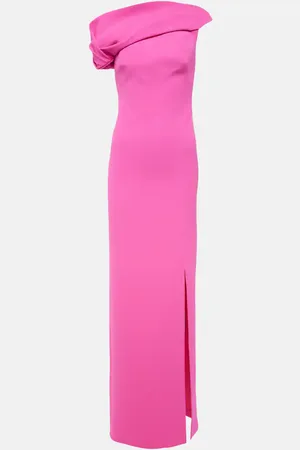 Safiyaa Vestido de fiesta Dara de crepé