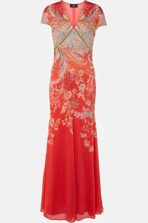 Etro Vestido de fiesta con paisley