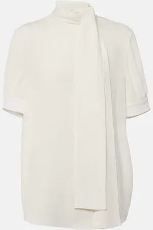 VALENTINO Blusa de georgette de seda