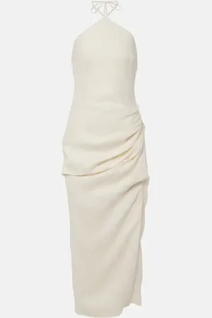 Simkhai Vestido largo Hansel de lino