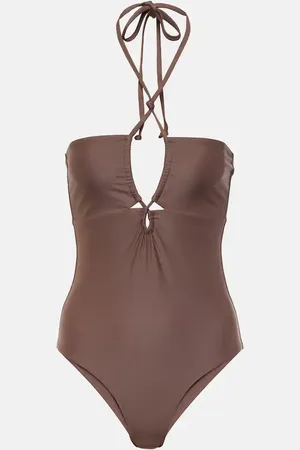 FAITHFULL THE BRAND Bañador Ola con cuello halter