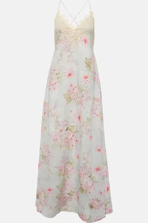 ZIMMERMANN Vestido largo Halliday con encaje