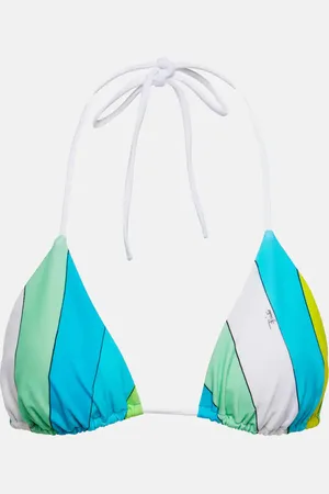 Puccini Top de bikini estampado