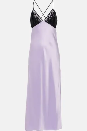 The Sei Vestido de fiesta de satén de seda