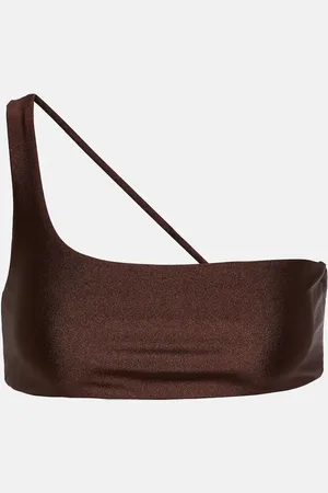 Jade Swim Top de bikini asimétrico Apex