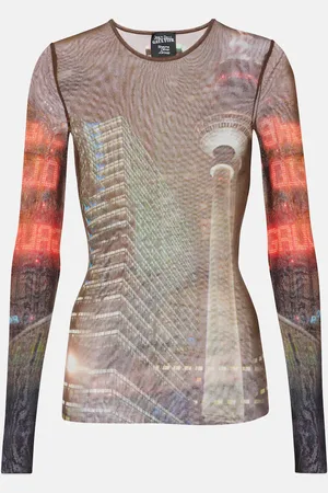 Jean Paul Gaultier X Shayne Oliver top City de tul