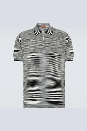 Missoni Polo de algodón a rayas