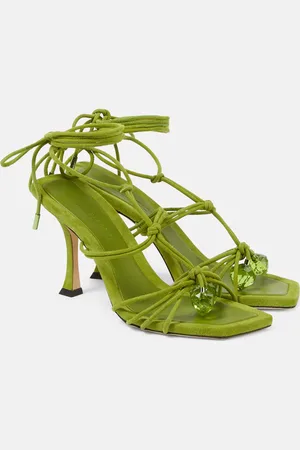 Jimmy Choo Sandalias Jemma 90 de ante adornadas