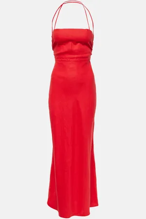 FAITHFULL THE BRAND Vestido largo Garcia de lino