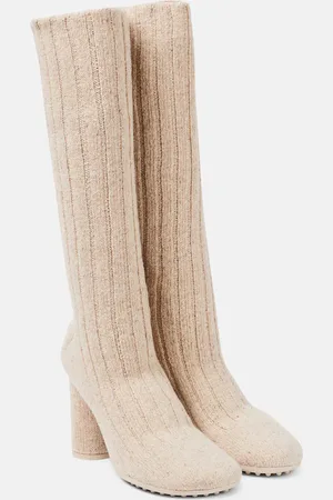 Bottega Veneta Botas calcetín altas Atomic de punto