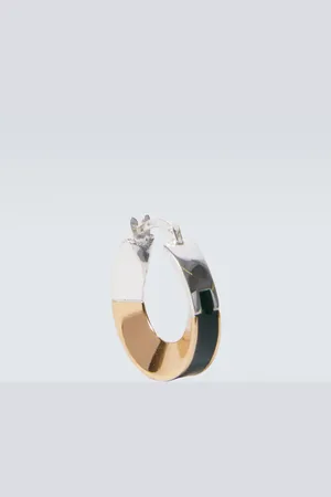 Bottega Veneta Pendientes Joint bañados en oro de 18 ct