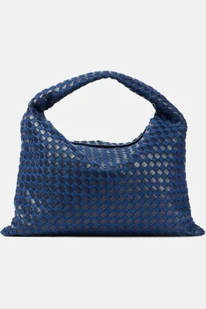 Bottega Veneta Tote Hop Large de piel y denim