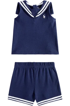 Ralph Lauren Bebé - set de camiseta y shorts algodón