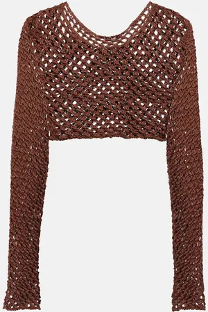 Bananhot Crop top Magen de punto de algodón