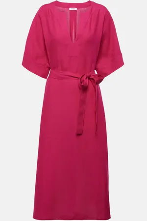 ERES Vestido midi Bibi de lino