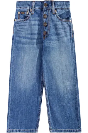 Ralph Lauren Jeans anchos cropped