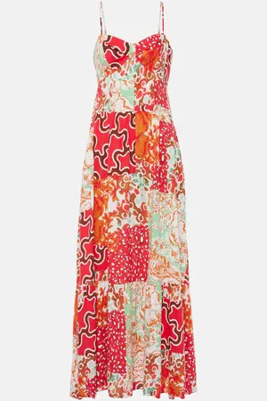 Diane von Furstenberg Vestido largo Etta floral