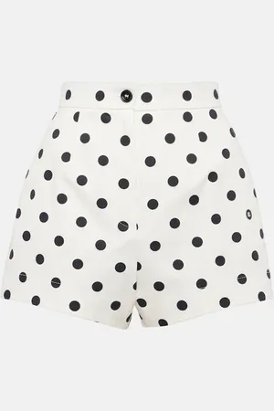 Dolce & Gabbana Shorts de mezcla de algodón con lunares